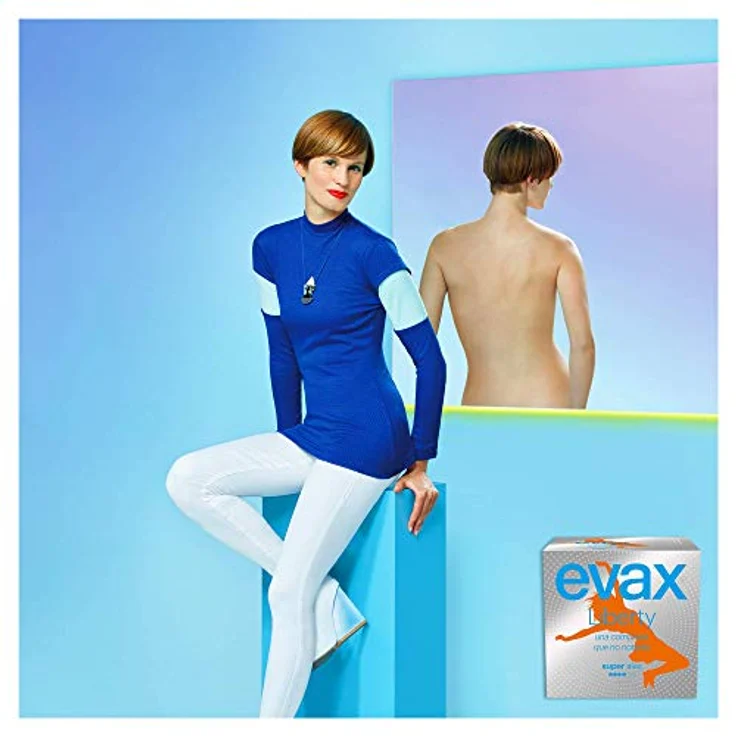 Evax Liberty compresas super mit Flügel 10 Stück Damenbinden – Bild 4