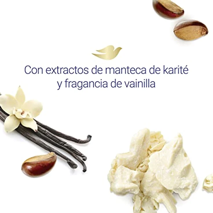 Dove Body Lotion Karite, 400 ml, mit zartem pudrigen Blumenduft und elegantem Design – Bild 4