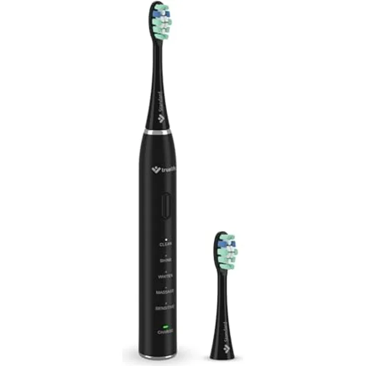 Truelife Elektrische Zahnbürste SonicBrush Clean30 Black Vibrierende Zahnbürste