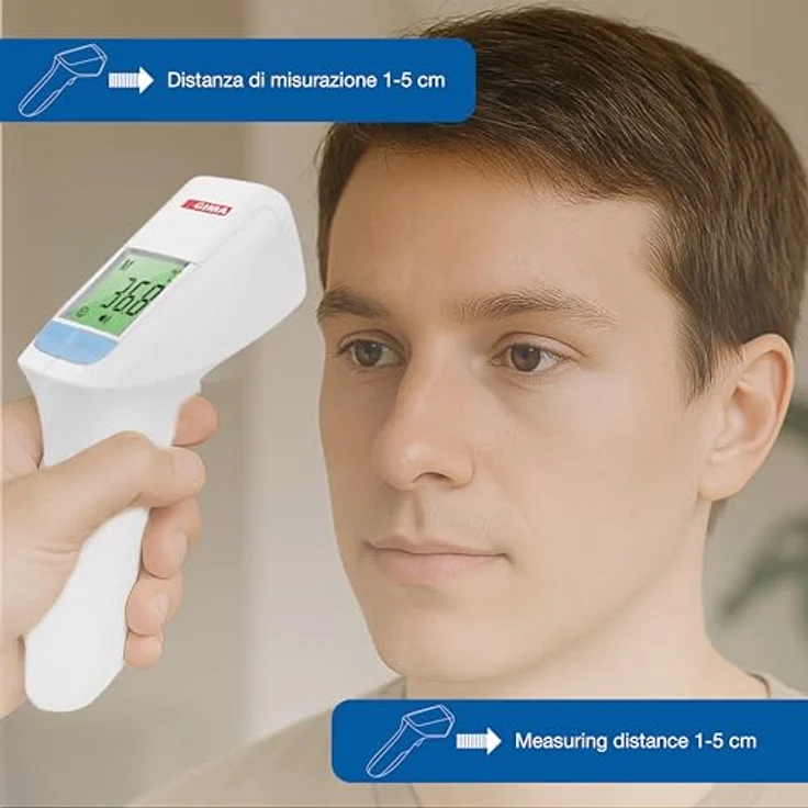 Gima Termometro NO Contact Gimatemp, Fieberthermometer ohne Körperkontakt – Bild 4