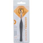 K-Pro Splitterpinzette, präzise Pinzette zum Splitter entfernen nach Feilchenfeld aus rostfreiem Stahl, vielseitig einsetzbar