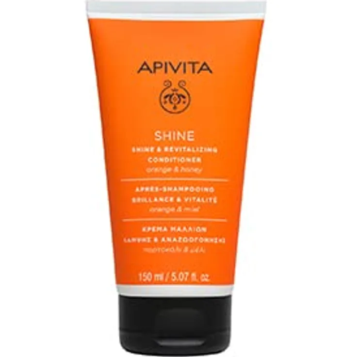 Apivita Shine And Revitalizing Conditioner For All Hair Types With Orange Honeyconcerns Shine Revitalizing 150 ml