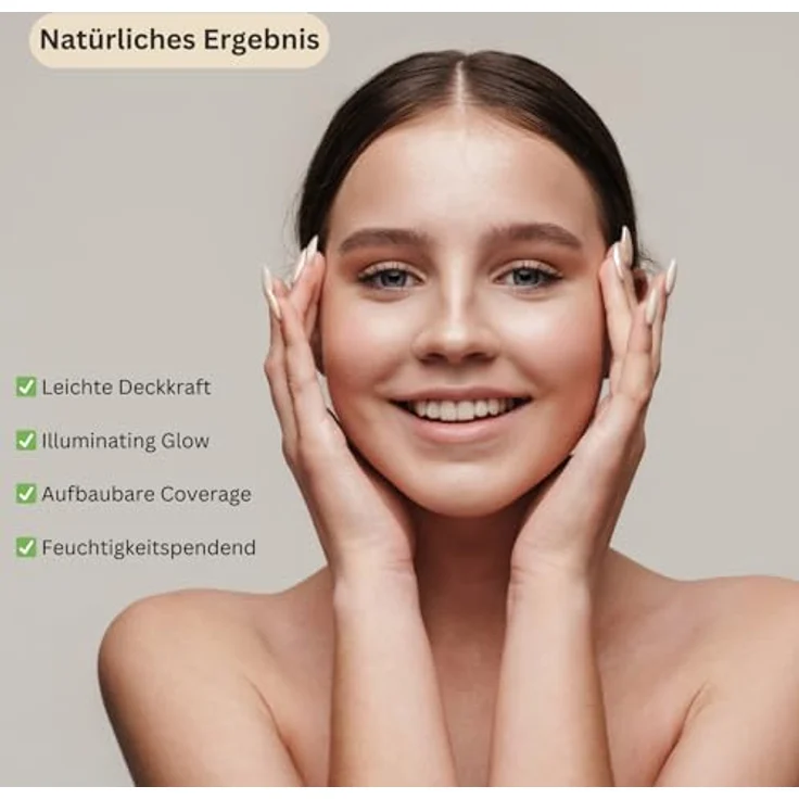 Rosental ORGANICS BB Serum (30ml) - Getöntes Gesichtsserum mit Squalan, Aloe Vera & Ginseng - Feuchtigkeitsspendende Gesichtspflege - Neue Formulierung (Light) (Medium) – Bild 4
