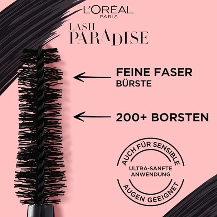 L'Oréal Lash Paradise Intense Mascara 6,4 ml Intense Black – Bild 3
