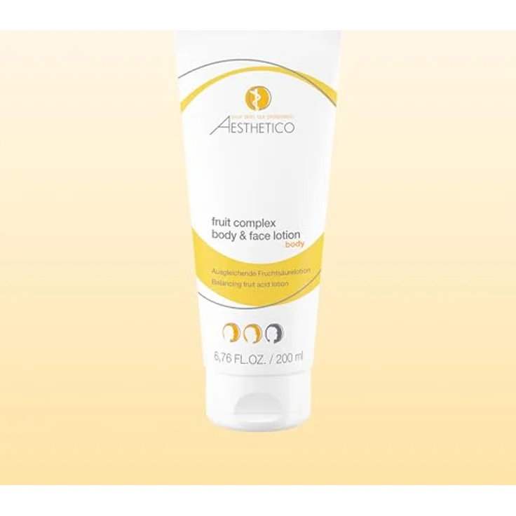 Aesthetico Fruit Complex Body & Face Lotion, 200 ml Intensivpflege – Bild 3