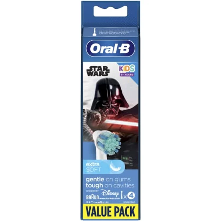 Oral-B Kids Star Wars Ersatzbürsten Köpfe (4stk) EB10S-4 – Bild 5