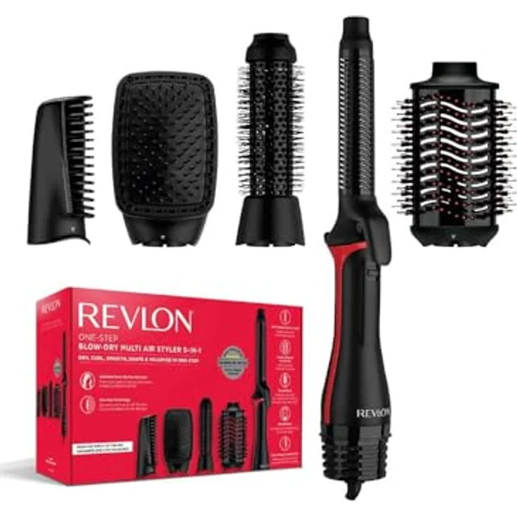 Revlon Lockenstab RVDR5371E, 5-in-1 Multi-Styler mit 32 mm Durchmesser und 4 Temperaturstufen – Bild 9