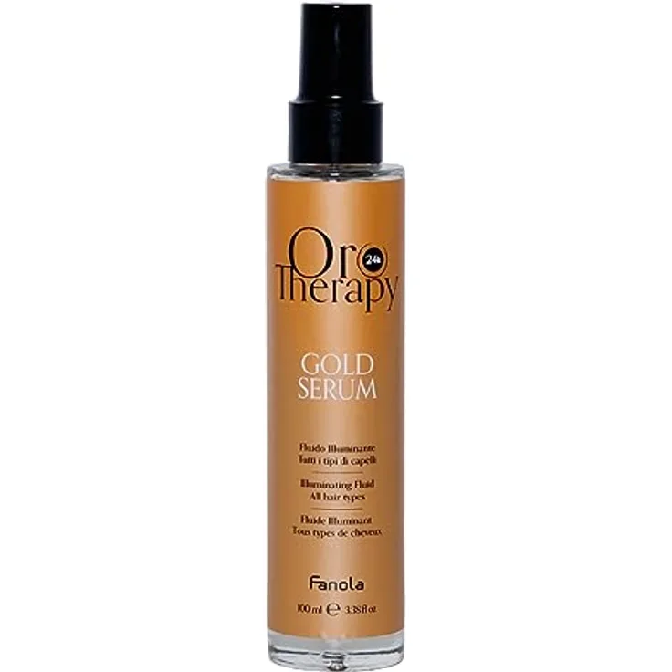 Fanola OROTHERAPY GOLD SERUM 100ML, Haarkur & -öl, Lang anhaltend, Ideale Produkte
