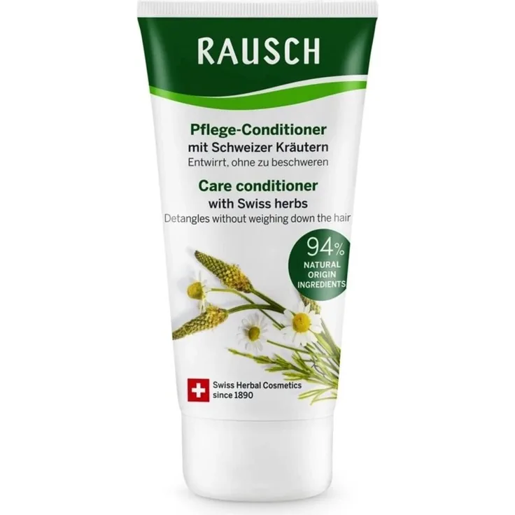 Rausch Pflege-Conditioner mit Schweizer Kräutern, 30 ml - für natürlichen Glanz im Haar