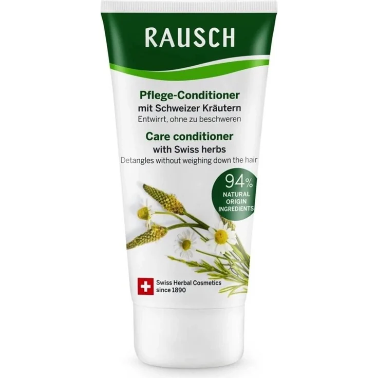 Rausch Pflege-Conditioner mit Schweizer Kräutern, 30 ml - für natürlichen Glanz im Haar