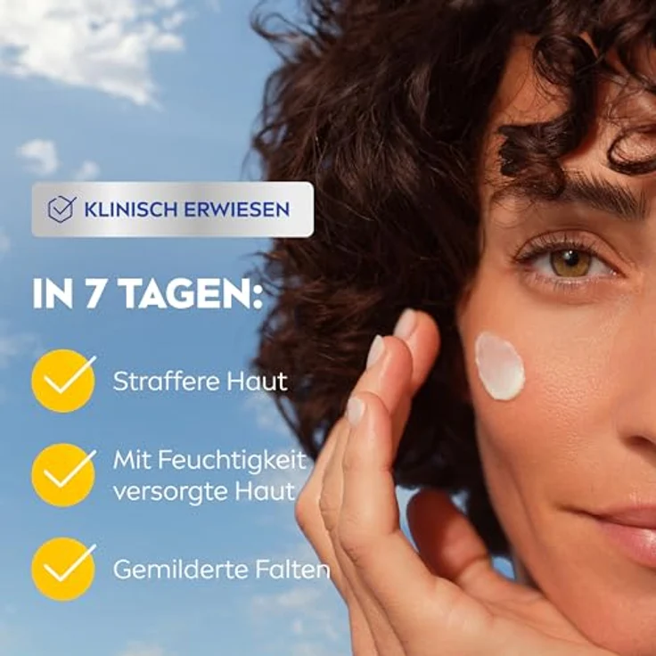 NIVEA Q10 Anti-Falten POWER Extra Straffende Tagespflege, 50ml, LSF 30 mit Hyaluronsäure und Kollagen-Booster – Bild 4