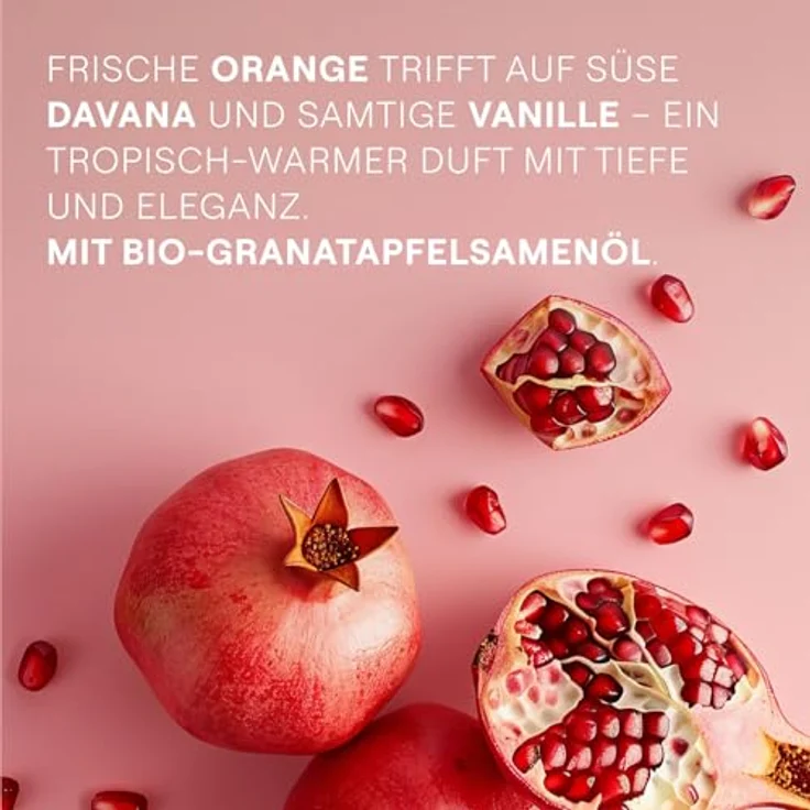 WELEDA Bio Inspire XL Duschgel vegan - Naturkosmetik Granatapfel Dusche mit Orange / Vanille Duft - Natürliche Hautpflege Duschseife (1x 400ml) – Bild 5