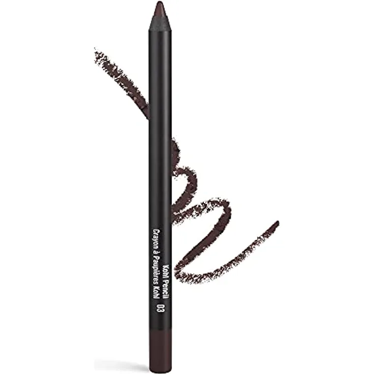 Inglot Kohlestift, Einfacher Auftrag, Verblendbar, Wasserfest, Wischfest, Cremige Textur, Flexible Spitze, Feuchtigkeitsspendend, Verdichteter Wimpern Effekt 1,2 gr : 03