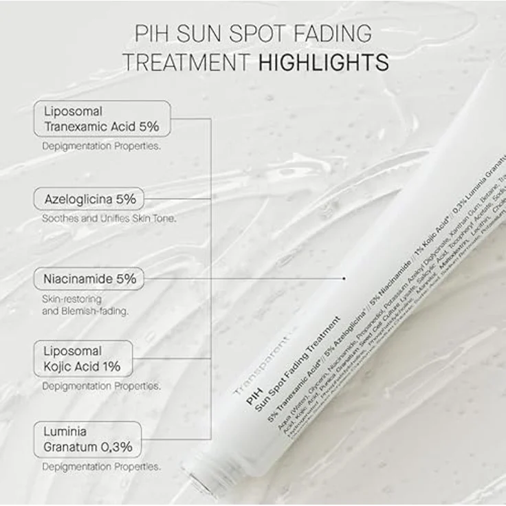Transparent Lab PIH Sun Spot Fading Treatment Gesichtsserum zur Behandlung von dunklen Flecken, 30 ml – Bild 6