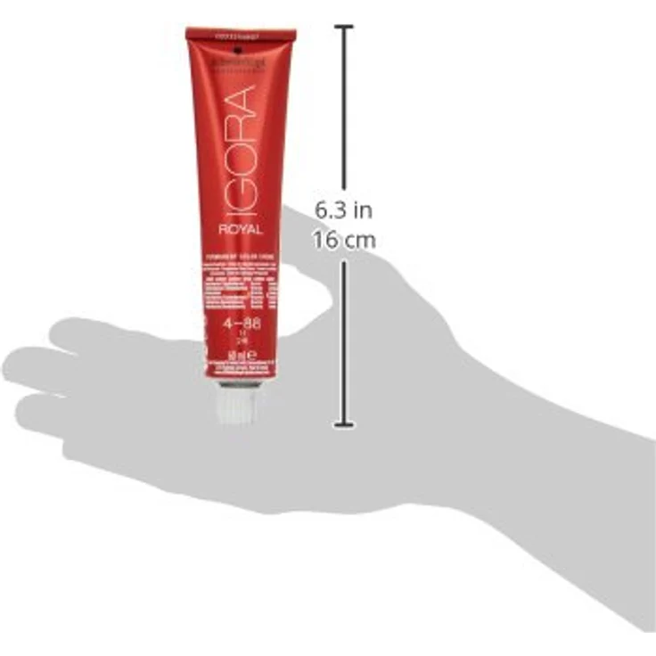Schwarzkopf Igora Royal Farben 4/88 mittelbraun rot extra 60 ml – Bild 5