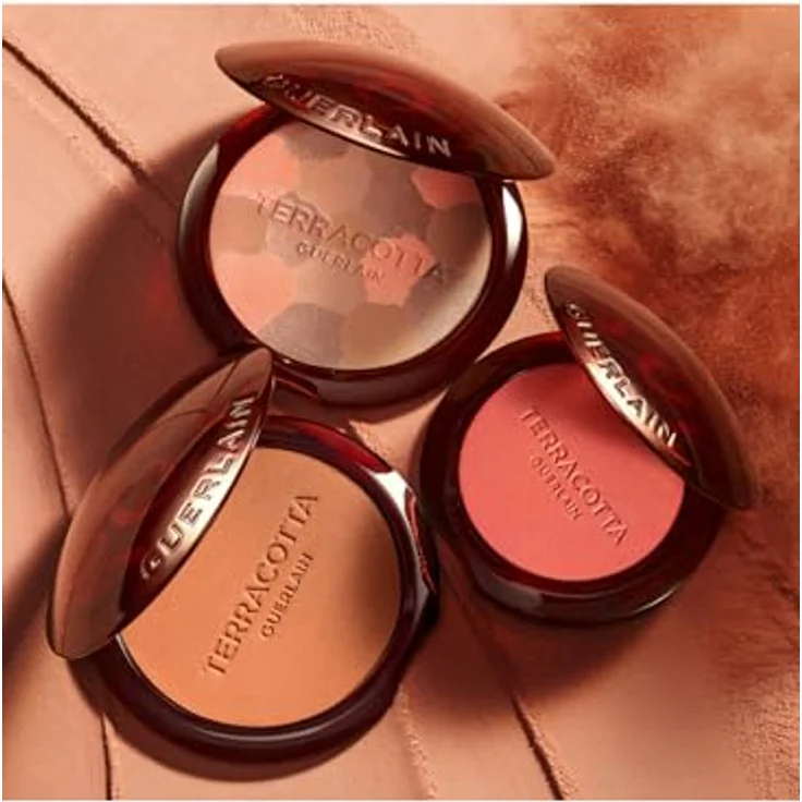 GUERLAIN Terracotta Blush Rouge, 5 g für strahlende Haut, Farbton 00 Light Nude – Bild 6