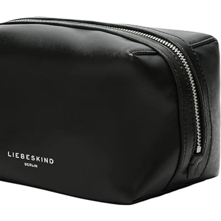 Liebeskind Sky II Kulturbeutel, 18 cm x 11 cm x 11 cm, 100% Leder, schwarz – Bild 4
