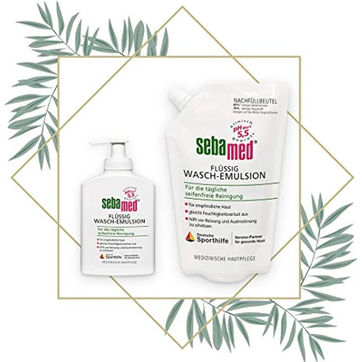 sebamed Sebamed Flüssig Waschemulsion mit Spender Seife 400 ml – Bild 5