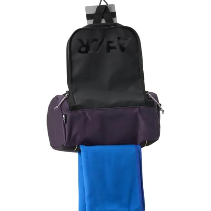 AEVOR Wash Pack, Kulturbeutel, Phantom Purple, 100% recyceltes Polyester, wasserabweisend, 3L, 26x14x13 cm – Bild 4