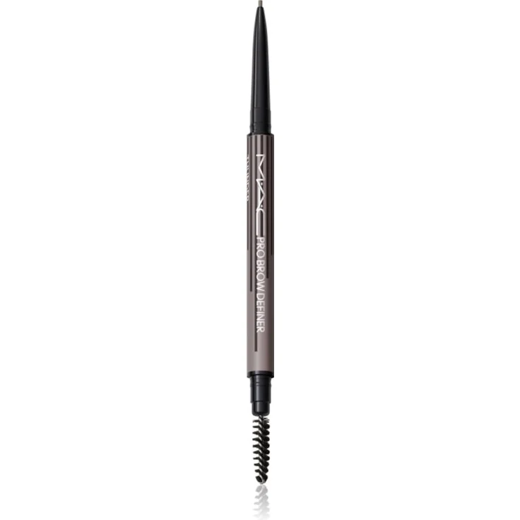 MAC Cosmetics Pro Brow Definer, wasserfester Augenbrauenstift, Farbton Thunder, 0,3 g mit integriertem Pinsel
