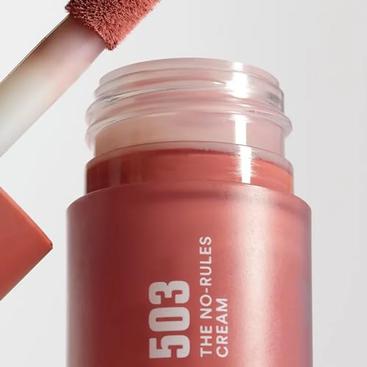 3INA The No-Rules Cream Blush, Multitalent für Lippen, Wangen und Augenlider, 8 ml, Farbe NUDE – Bild 6