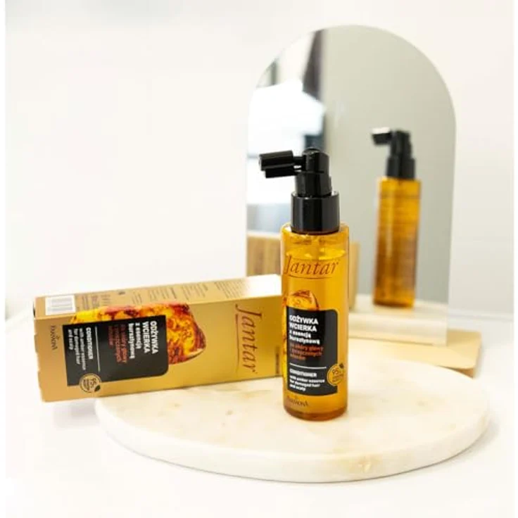 Farmona Jantar Conditioner-Lotion mit Amber-Essenz, 100 ml, für Kopfhaut und geschädigtes Haar – Bild 5