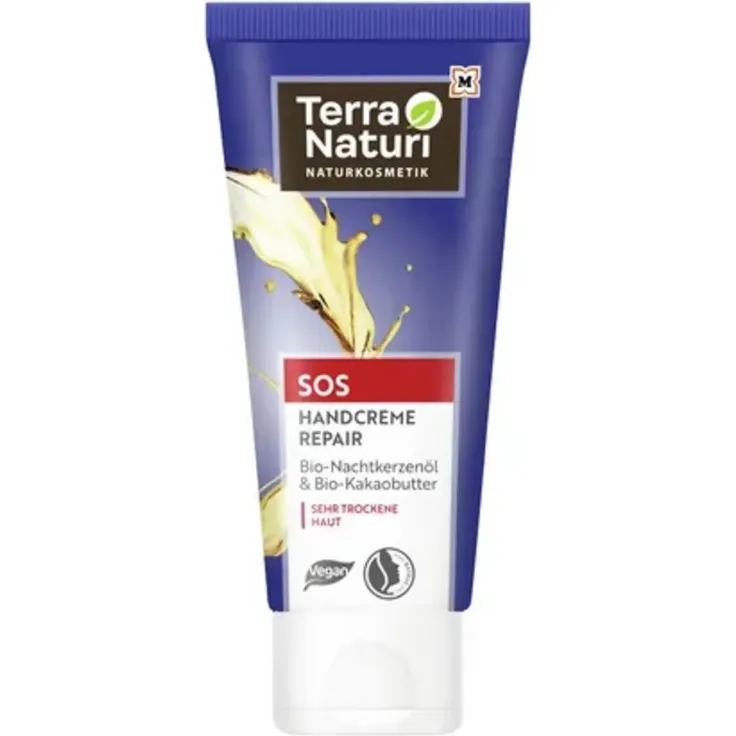 Terra Naturi SOS Handcreme Repair, 90 ml Intensive Pflege für deine Hände