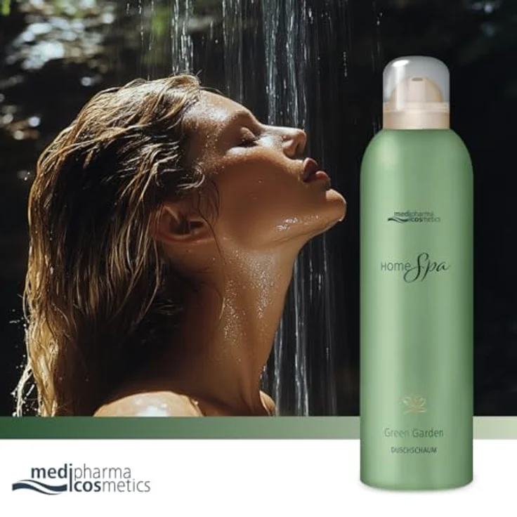 Medipharma Cosmetics Home Spa Green Garden 200 ml Duschschaum mit Bio-Eukalyptus-Extrakt – Bild 5