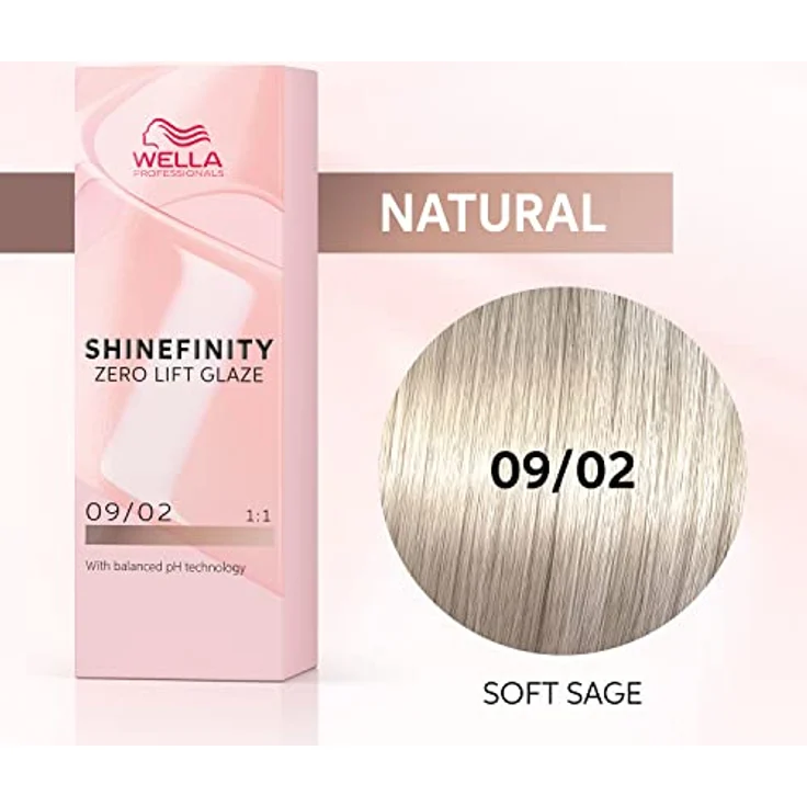 Wella Professional Shinefinity 09/02 60ml shade Soft Sage – Bild 2