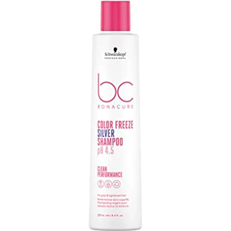 Schwarzkopf Professional Bonacure Color Freeze Silver Shampoo ph 4,5 250ml - Farbschutz für silbernes Haar