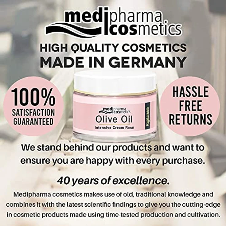 Dr. Theiss Olivenöl Intensivcreme Rose Nachtcreme 50 ml – Bild 5