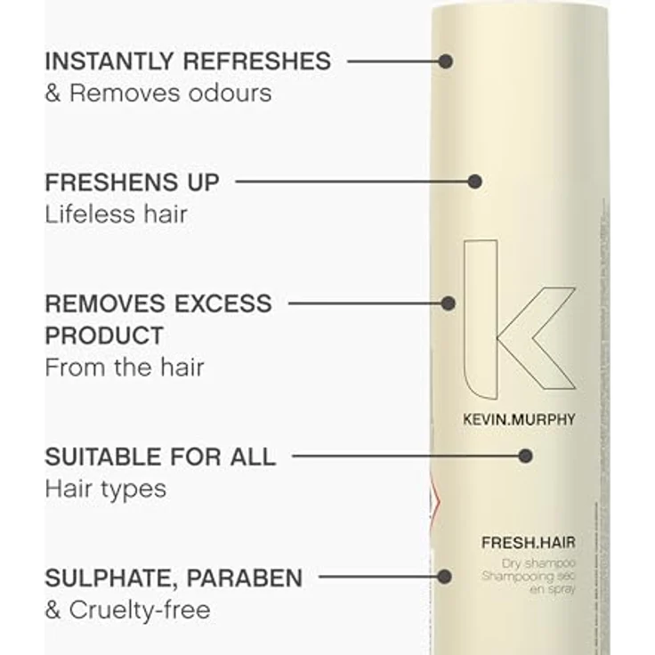 Kevin Murphy Fresh Hair Trockenshampoo 250 ml – Bild 4