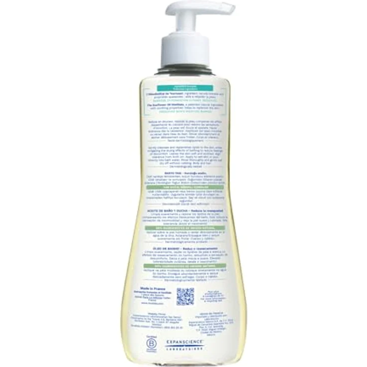 Mustela Stelatopia Cleansing Oil FRANKREICH Karton 1 Stueck x 500 ml mit reinigender Wirkung – Bild 4