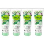 alverde NATURKOSMETIK 5in1 Zahncreme Nanaminze, 4er-Pack Zahncreme (4 x 75 ml), 300 ml