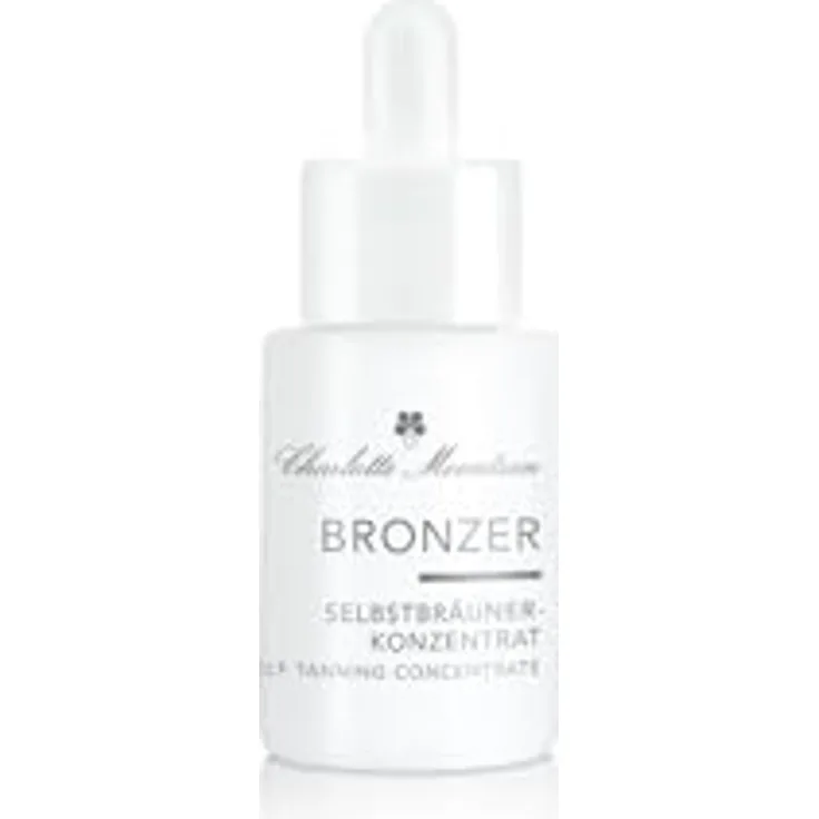 Charlotte Meentzen BRONZER Selbstbräuner-Konzentrat, 15 ml mit Black Carrot-Extrakt für natürliche Bräune