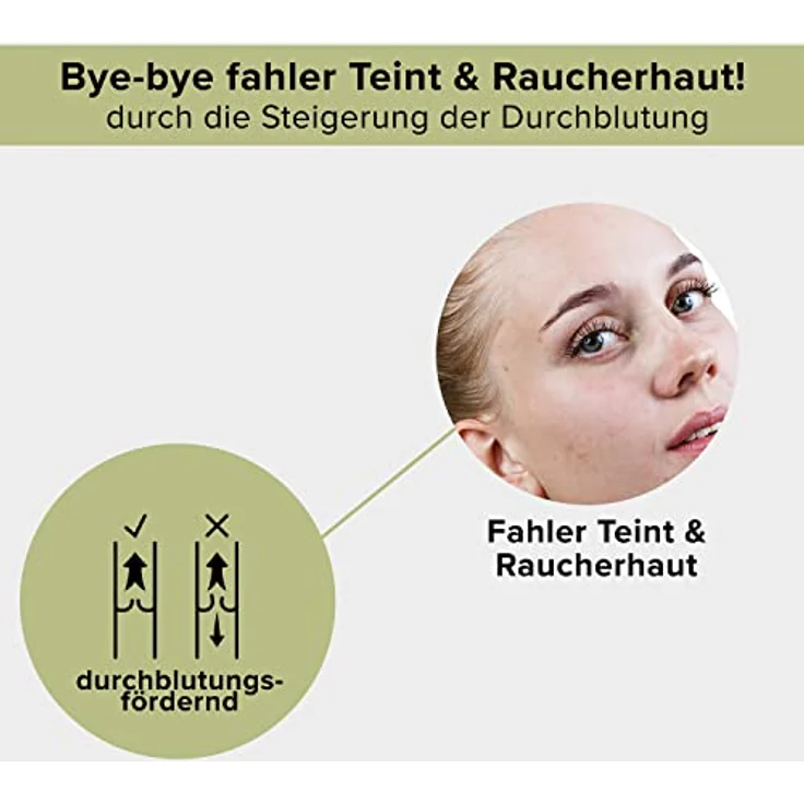 RAU Cosmetics Ginkgo Feuchigkeitscreme - O2 Moist Fluid 50 ml - Creme gegen Pigmentflecken, Fahle Haut, Anti-Aging mit Hyaluronsäure - Gesichtscreme für trockene Haut – Bild 4