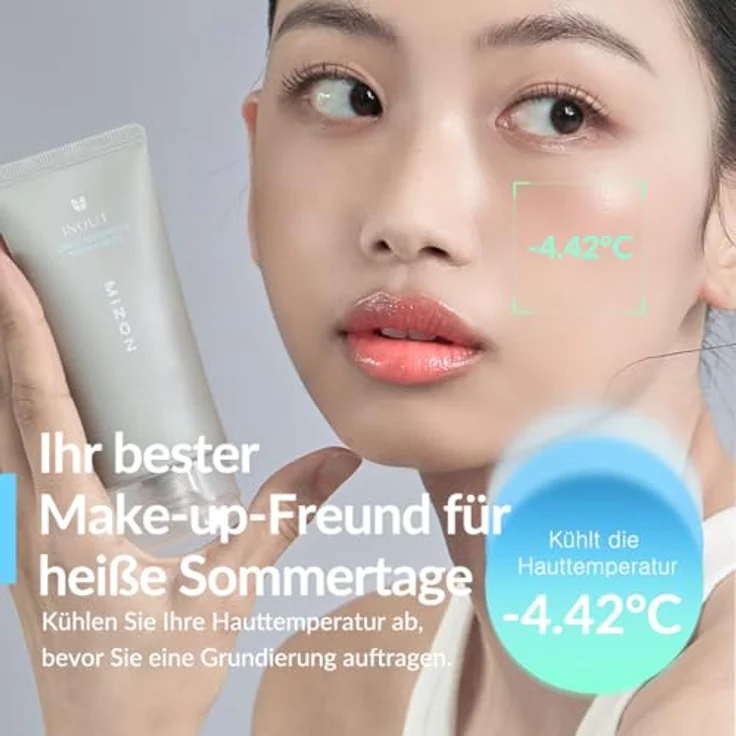 Mizon Inout Daily Soothing Sunscreen, Sonnencreme Gesicht mit SPF50+ PA++++, 50 ml, für empfindliche Haut mit Centella Asiatica und Hyaluronsäure – Bild 5