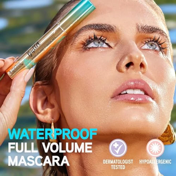 Physicians Formula Butter Lash Splash™ Wasserbeständige Wimperntusche für mehr Länge und Volumen, Blackest Black, 10 ml – Bild 2
