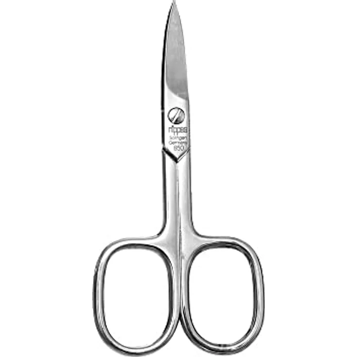 nippes Solingen professionelle Nagelschere | Schere aus gehärtetem Stahl | 9 cm | Maniküre-Spitze und Schließhalm | Ergänzung für jedes Pediküre-, Maniküre-Set | Qualität aus Solingen – Bild 1