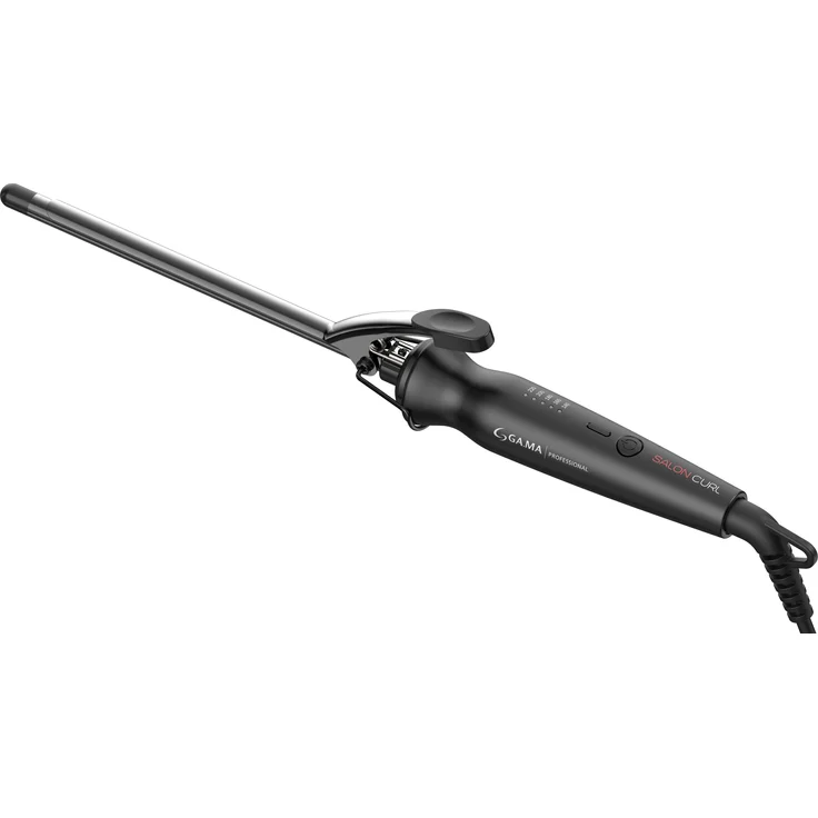 GAMA GA.MA X-Waves Keration, Lockenstab mit 140-220 °C Temperaturregelung, Titan-Keramik-Platten, Ionen-Technologie, 3 m Kabel, Überhitzungsschutz, automatische Abschaltung