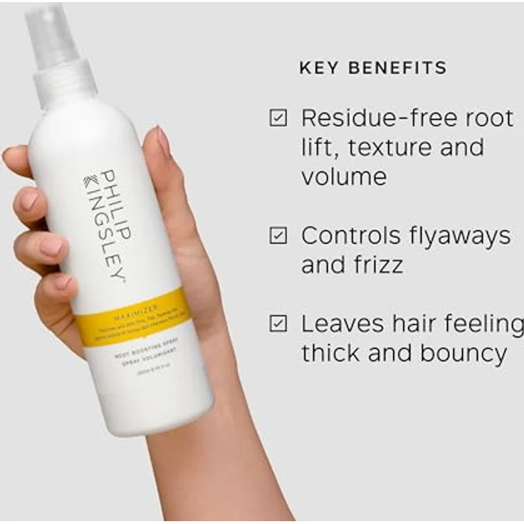Philip Kingsley Maximizer Root Boosting Spray, voluminöses Haarspray für feines, flaches Haar, 250ml, neue Formel, enthält Hydrolysiertes Keratin – Bild 2