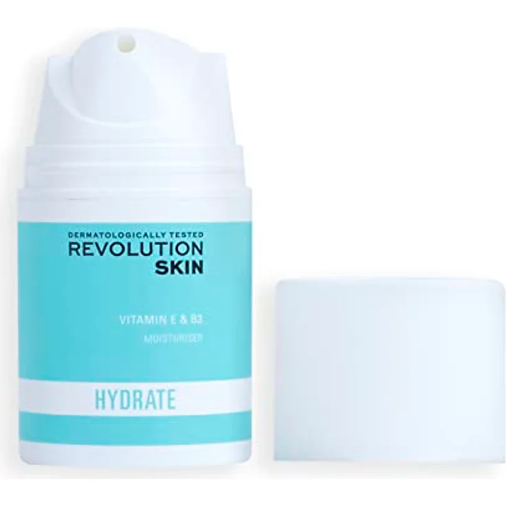 Revolution Skincare London Feuchtigkeitscreme für das Gesicht, Für trockene & raue Haut, Enthält Vitamin E & B3, Vegan & Tierversuchsfrei, 50ml – Bild 2