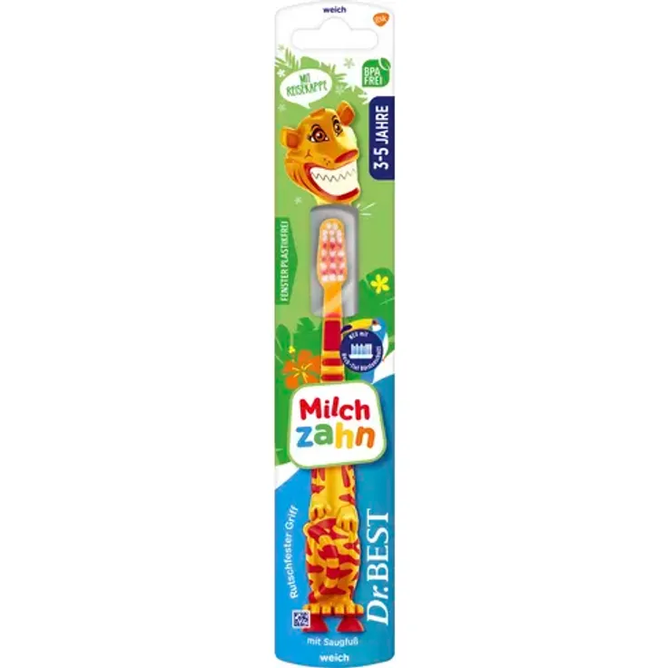 Dr. Best Milchzahn mit Reisekappe, weich - Preisvergleich