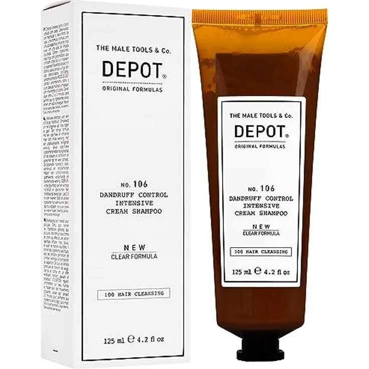 Depot No. 106 Dandruff Control Intensive Treatment Cream Shampoo 125 ml - Anti-Schuppen-Shampoo