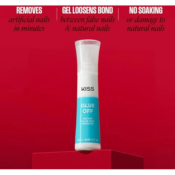 KISS KISS KS Glue Off False Nail Remover Nagelpflegezubehör 13.5 ml – Bild 7