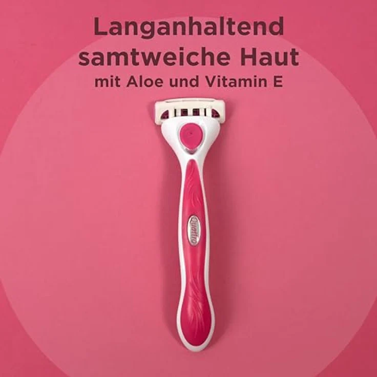 Wilkinson Sword Quattro for Women Rasierklingen für Damen Rasierer, 3 Stück – Bild 6