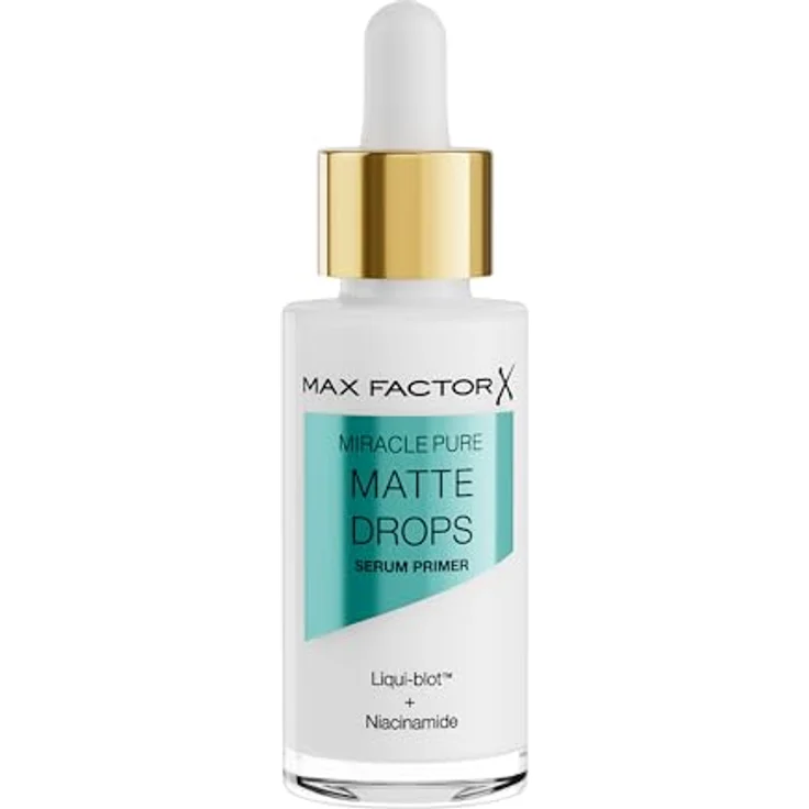 Max Factor Miracle Pure Matte Drops, Primer 30 ml zur Hautglättung und Mattierung, für einen langanhaltenden Make-up-Look – Bild 2