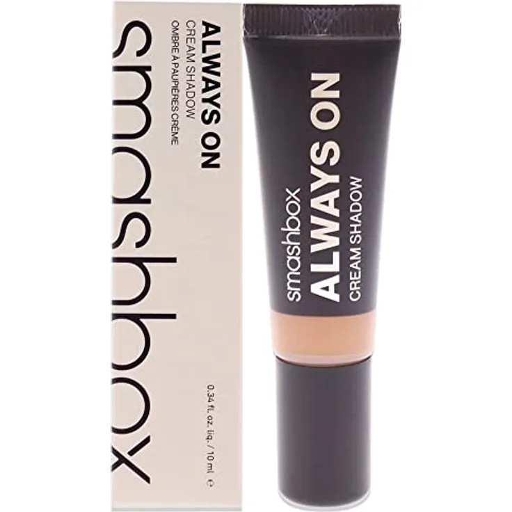 Smashbox Always On Cream Eye Shadow - Amber (Warm Brown) 0.34oz (10ml)