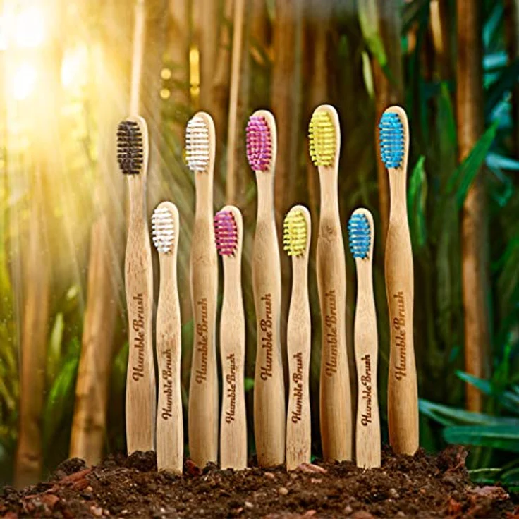 The Humble Co. Pflege Zahnpflege Humble Brush Zahnbürste Blau – Bild 7