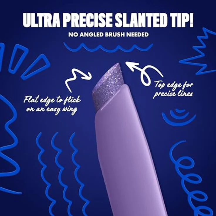 NYX Professional Makeup Epic Inky Stix Gel-Eyeliner, intensiver Eyeliner in 10 Violet Volt, 1 g mit präziser Linienführung und schnell trocknender Formel – Bild 6